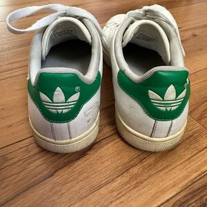 Adidas Stan Smith Green and White Sneakers US men size 9